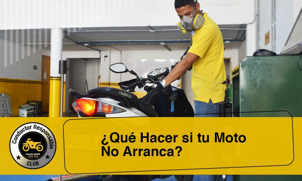 ¿qué hacer si tu moto no arranca?